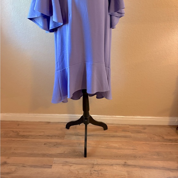 New York & Company Lavender Long Sleeve Dress | Size L | NWOT - Picture 5 of 11